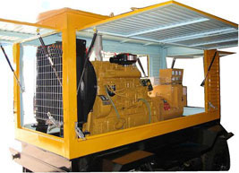 乌尔禾移动电站(移动柴油发电机组) 乌尔禾移动电站(移动柴油发电机组)